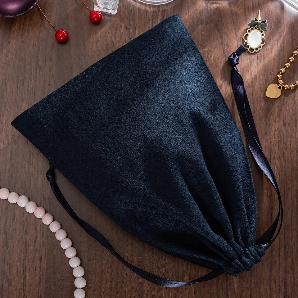 Microfiber Drawstring Pouch — image 2