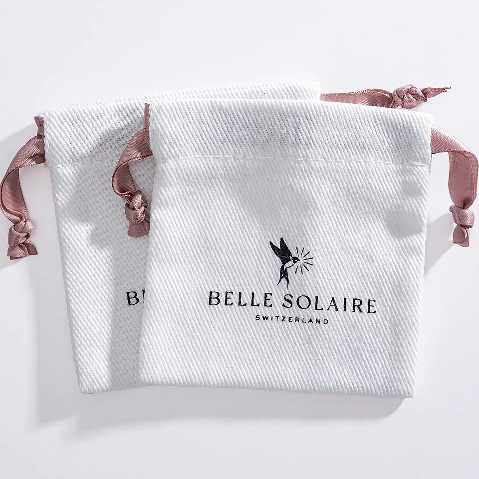Cotton Drawstring Pouch — image 3
