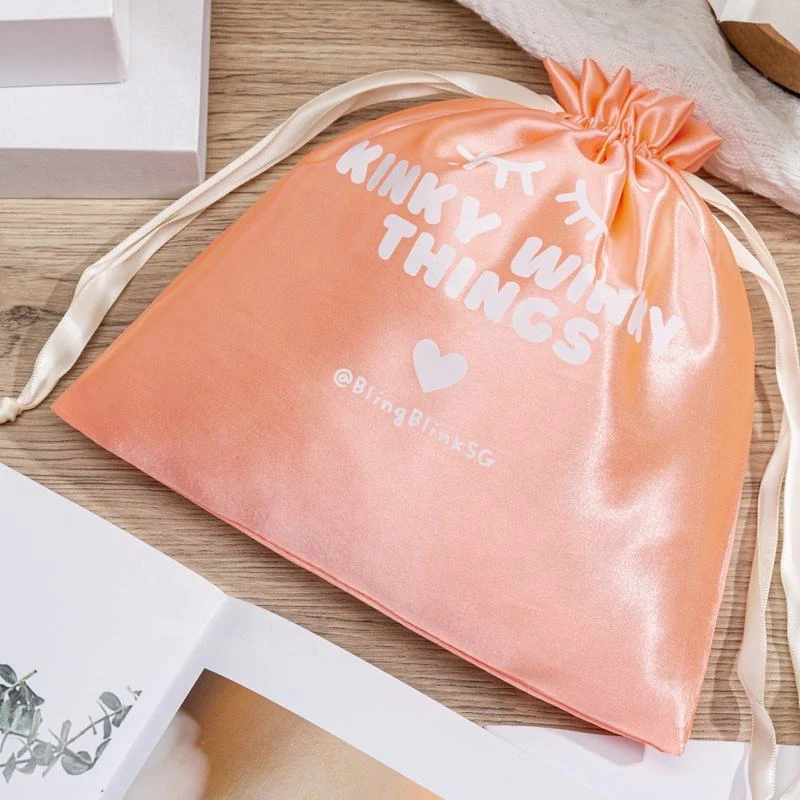 Satin Drawstring Pouch — image 3