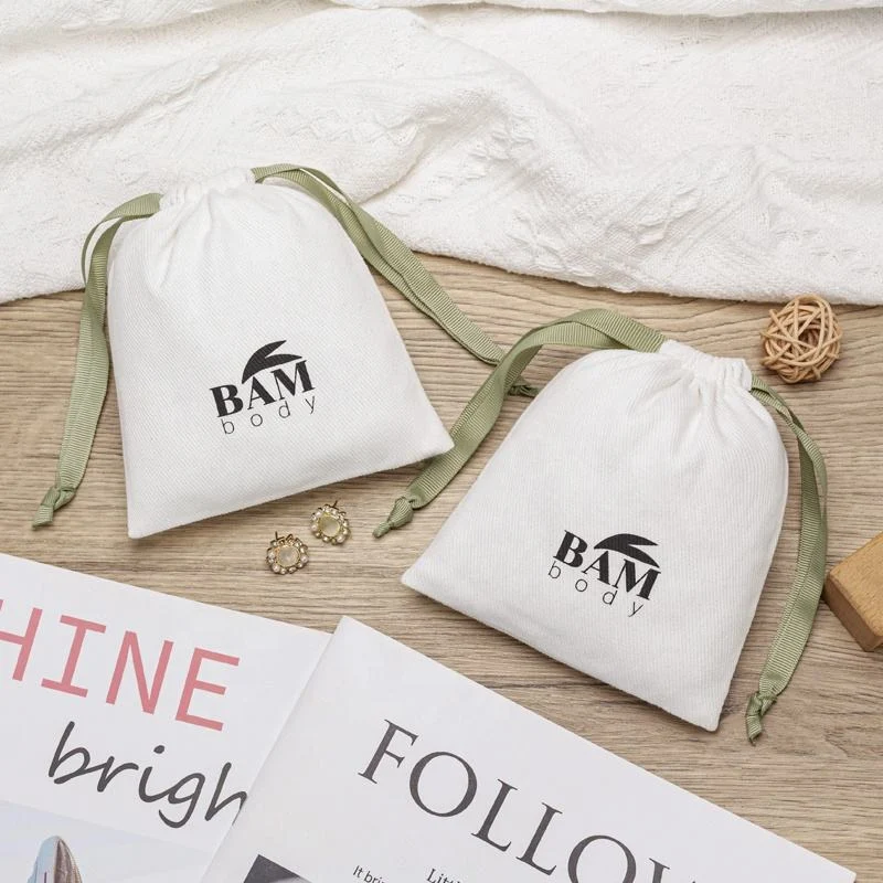 Cotton Drawstring Pouch — image 3