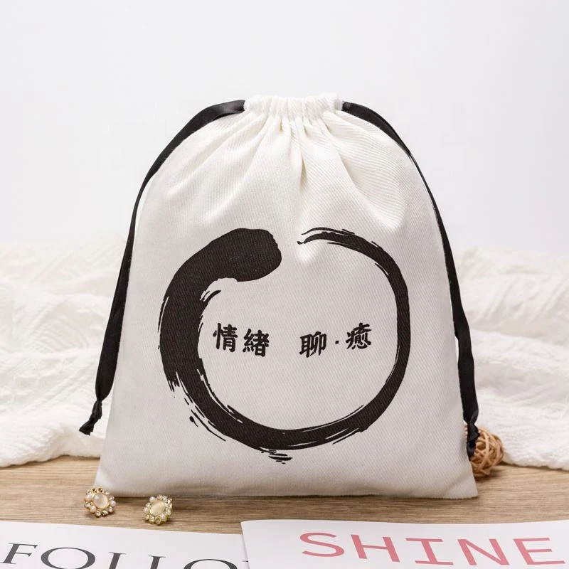 Cotton Drawstring Pouch — image 2