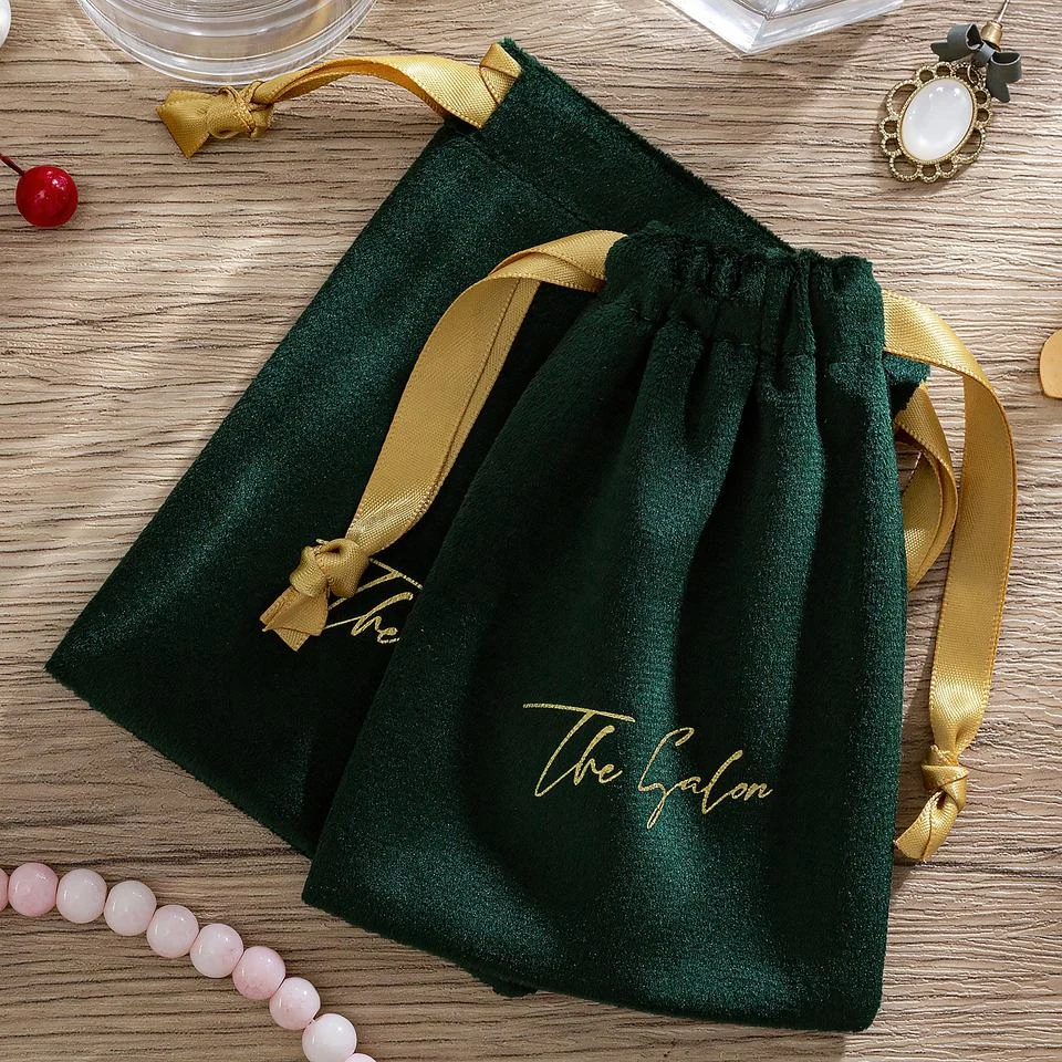 Velvet Drawstring Pouch — image 2
