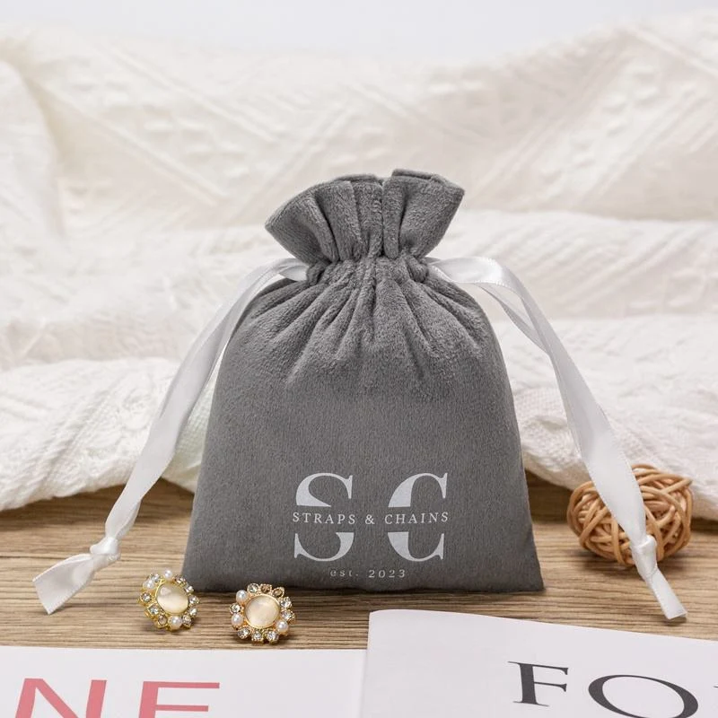 Velvet Drawstring Pouch — image 2