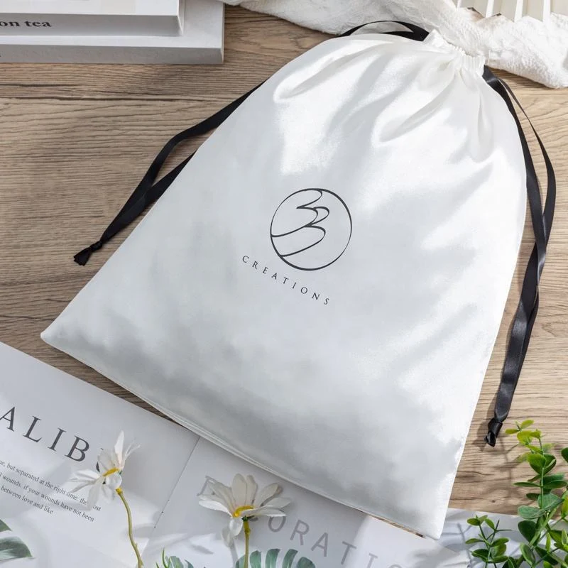 Satin Drawstring Pouch — image 3