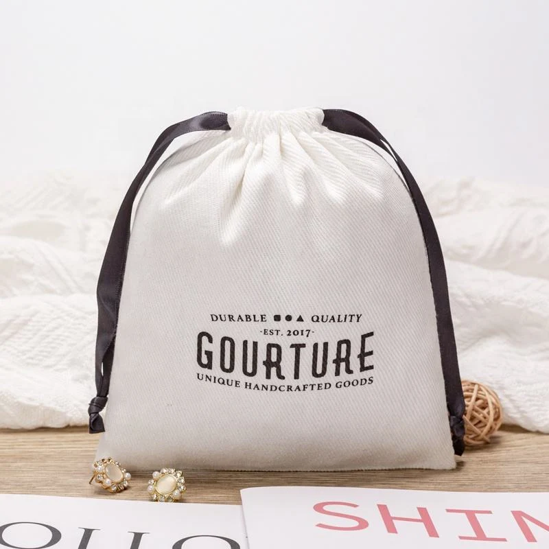 Cotton Drawstring Pouch — image 3