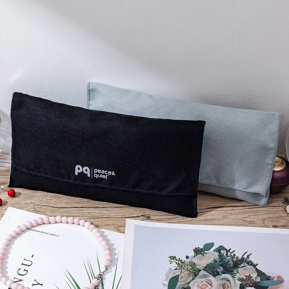 Black Fabric Envelope Pouch — image 2