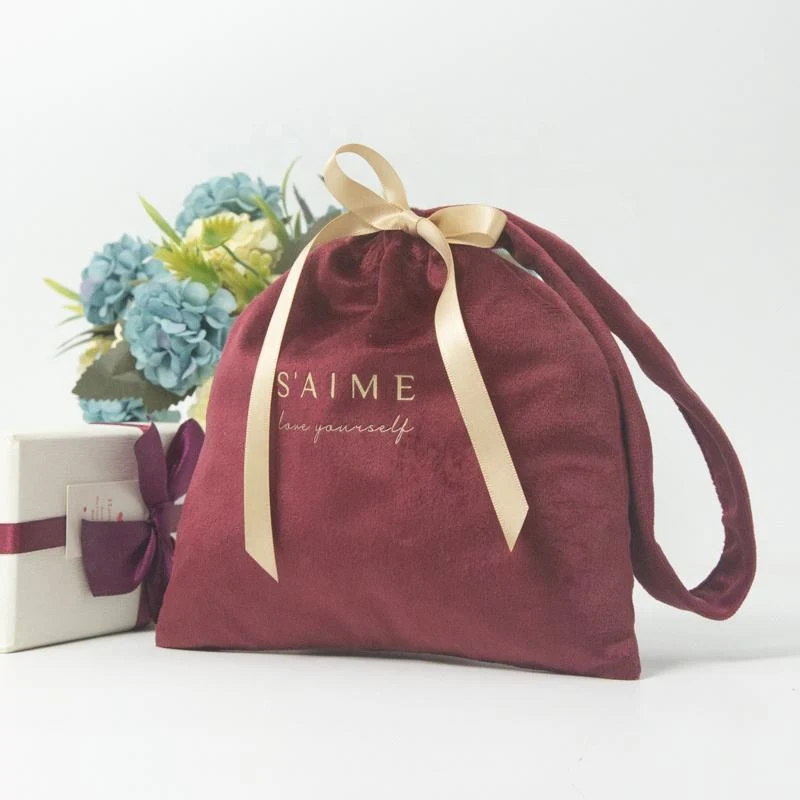 Velvet Drawstring Pouch — image 2