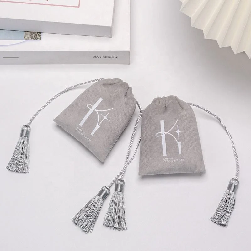 Velvet Drawstring Pouch — image 3