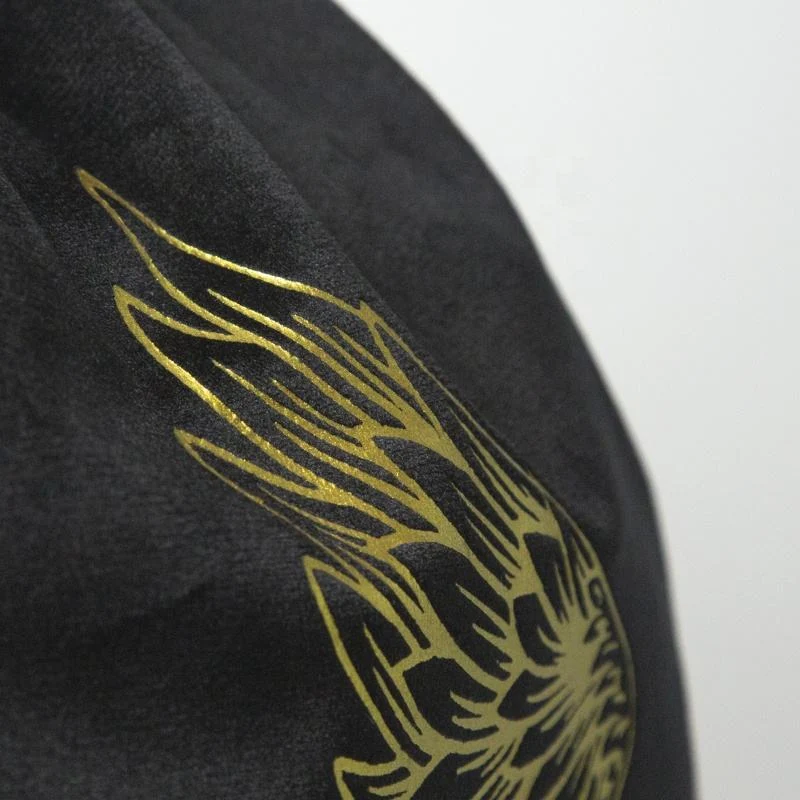 Black Velvet Drawstring Pouch — image 5