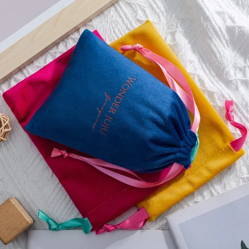 Velvet Drawstring Pouch — image 4