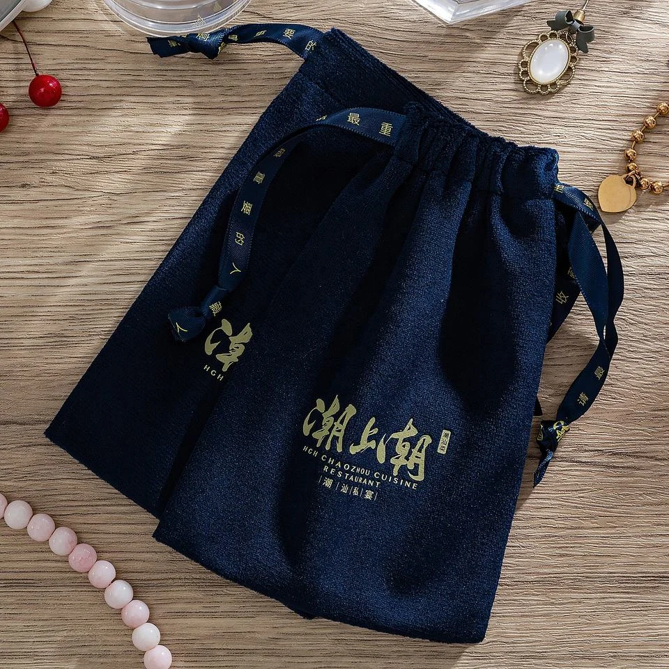 Velvet Drawstring Pouch — image 2