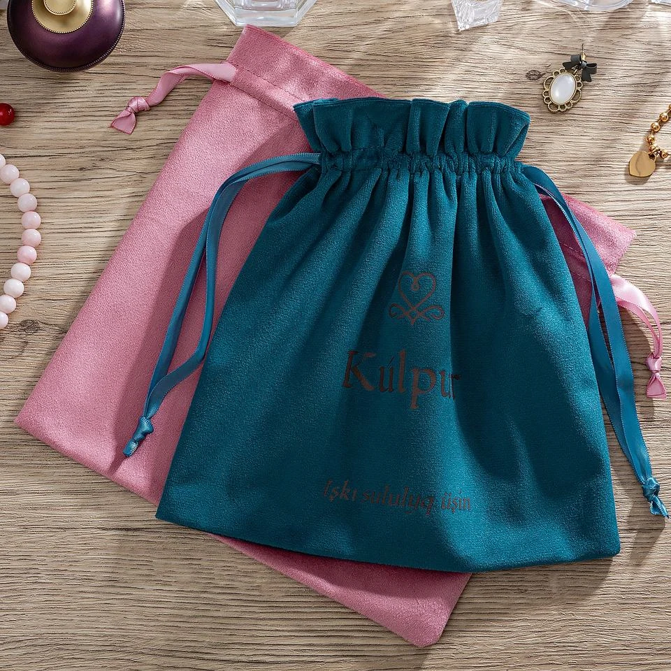 Microfiber Drawstring Pouch — image 3