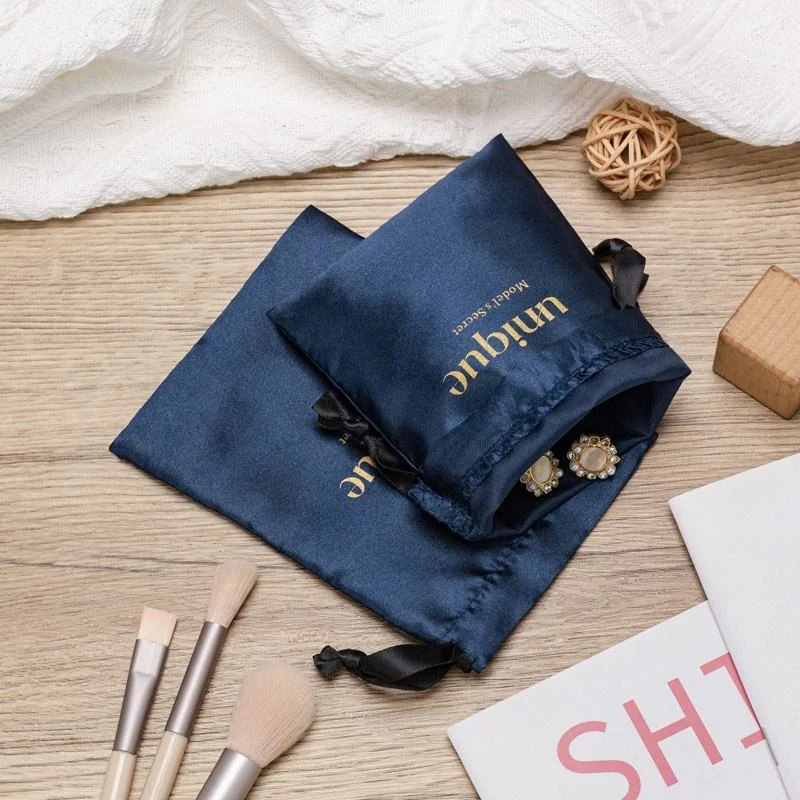 Satin Drawstring Pouch — image 6