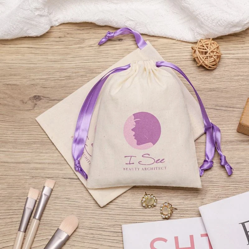 Cotton Drawstring Pouch — image 4
