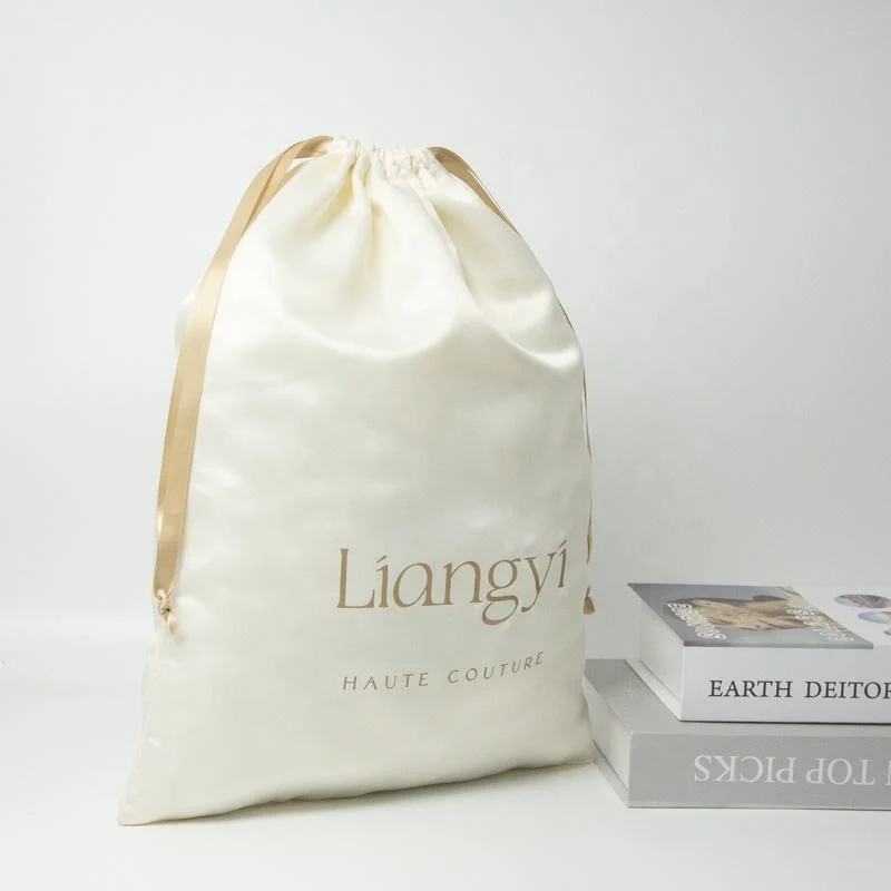 Satin Drawstring Pouch — image 2