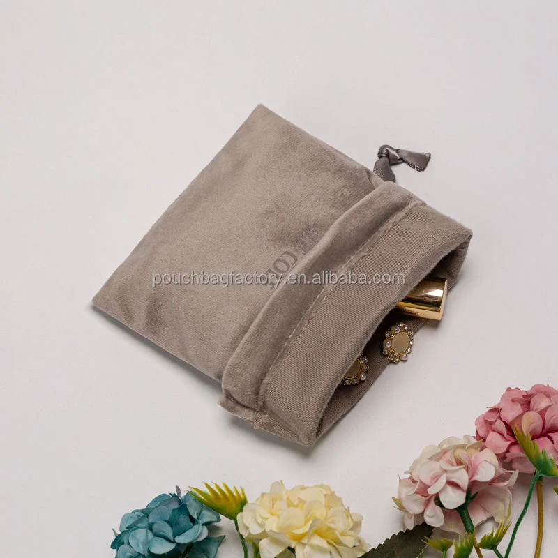 Velvet Drawstring Pouch — image 3
