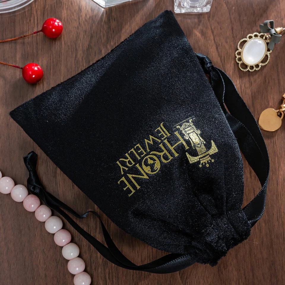 Velvet Drawstring Pouch — image 3