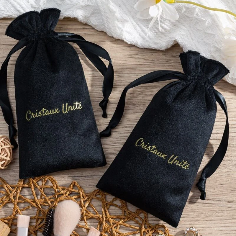 Velvet Drawstring Pouch — image 3