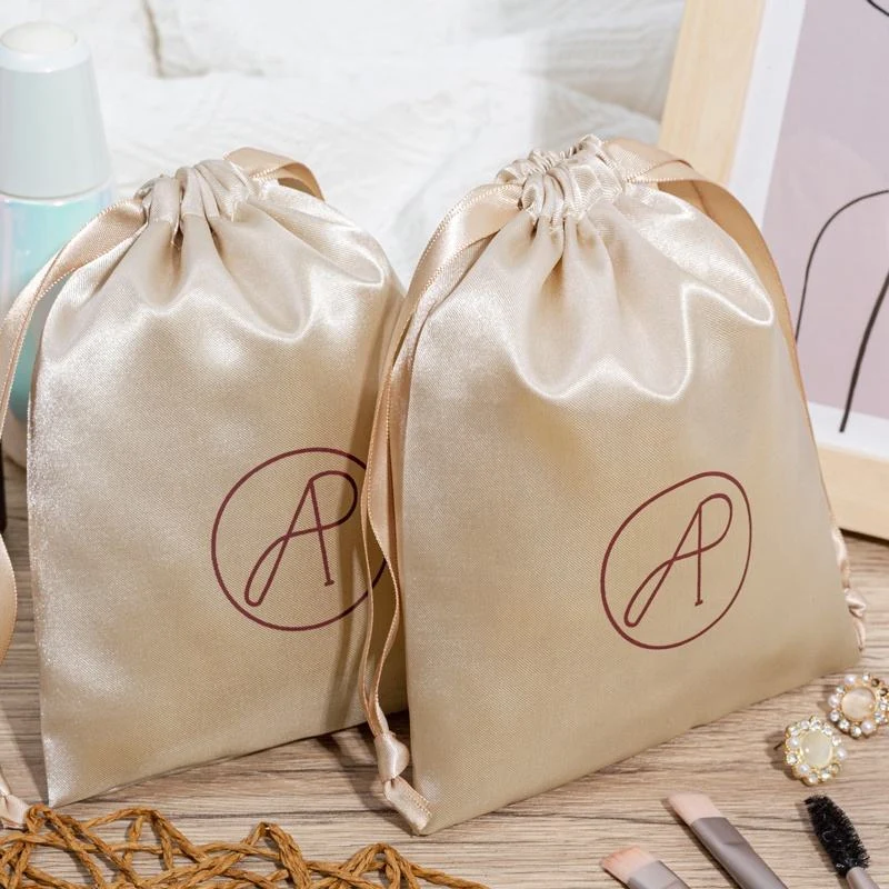 Satin Drawstring Pouch — image 2