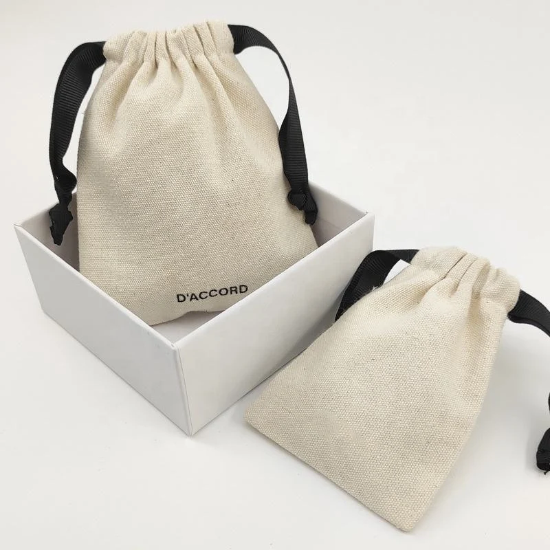 Cotton Drawstring Pouch — image 2