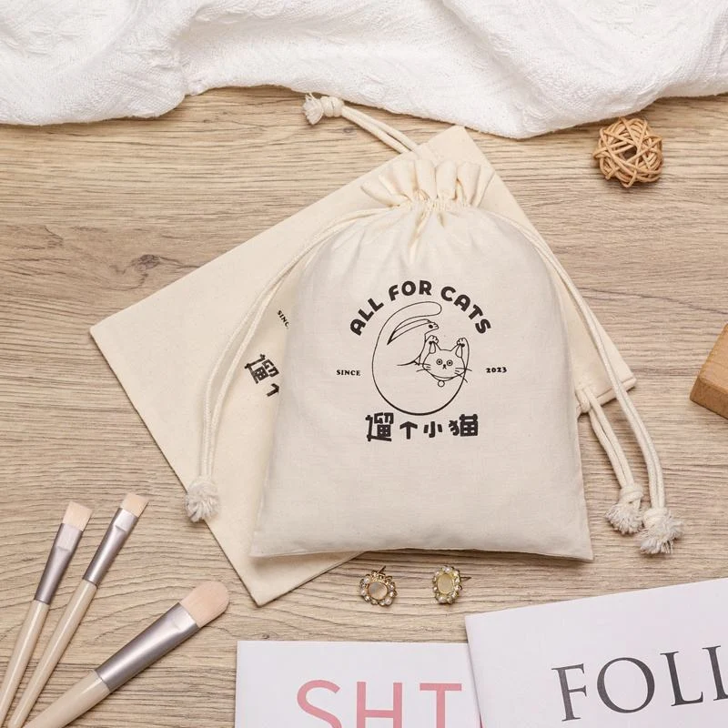 Cotton Drawstring Pouch — image 4