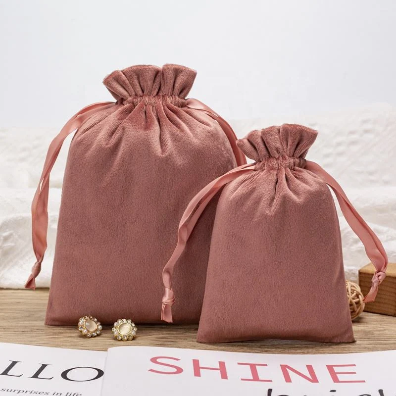 Velvet Drawstring Pouch — image 3
