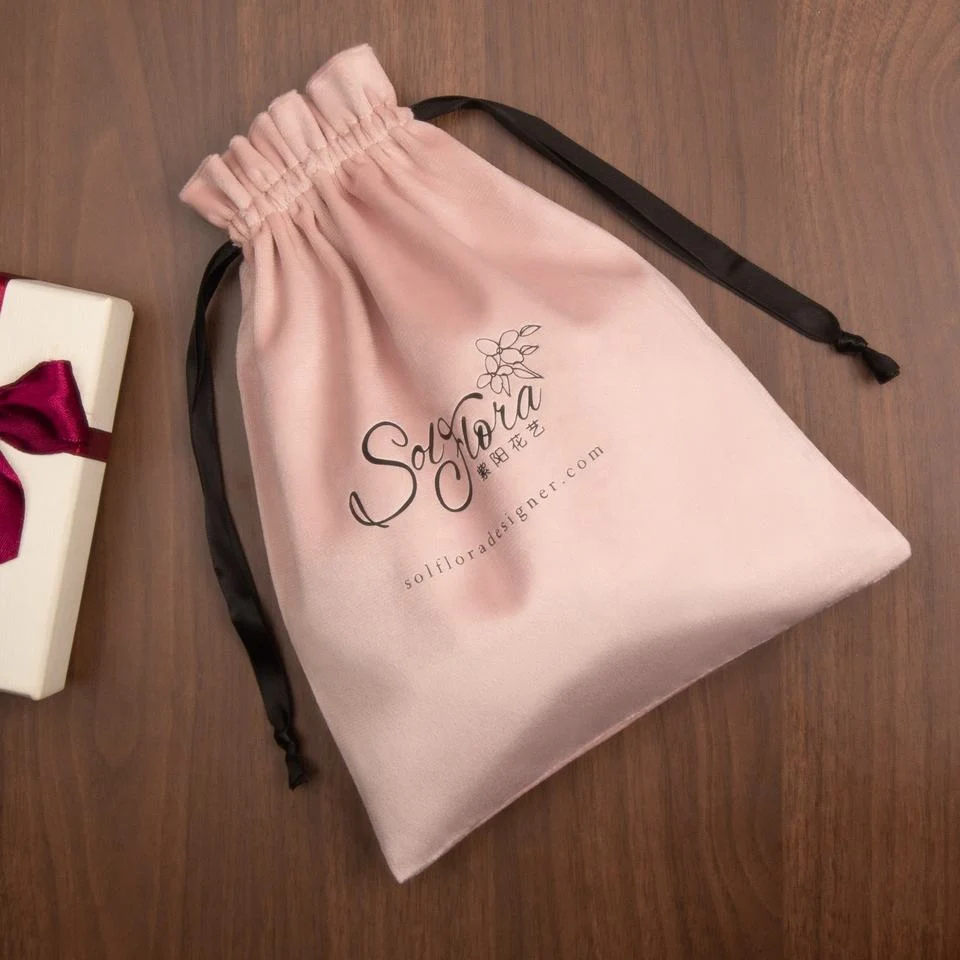 Velvet Drawstring Pouch — image 2