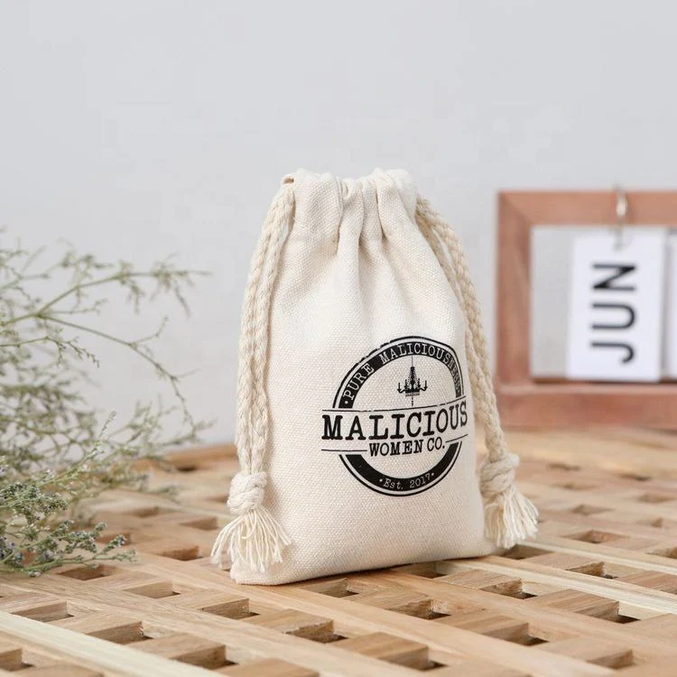 Cotton Drawstring Pouch — image 4