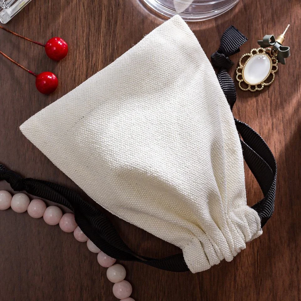 Cotton Drawstring Pouch — image 2