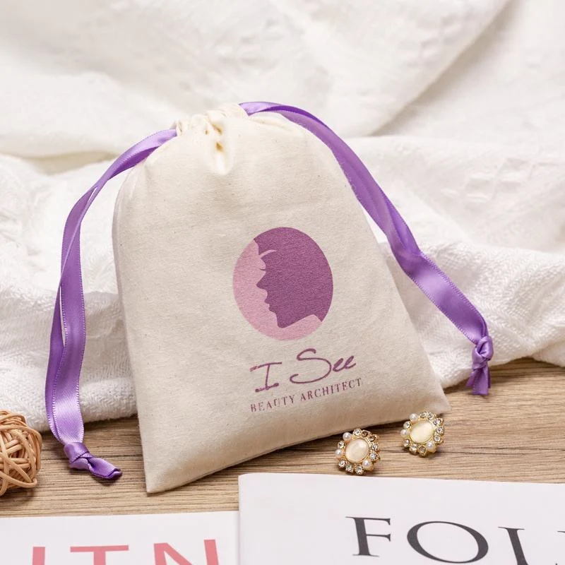 Cotton Drawstring Pouch — image 2