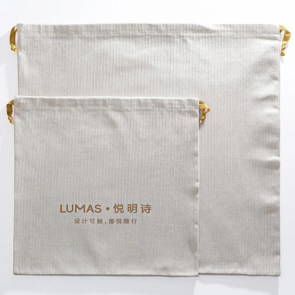 Cotton Drawstring Pouch — image 3