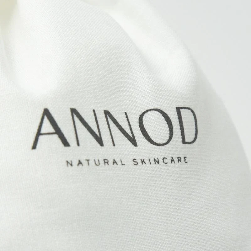 Textured Fabric Drawstring Pouch — image 5