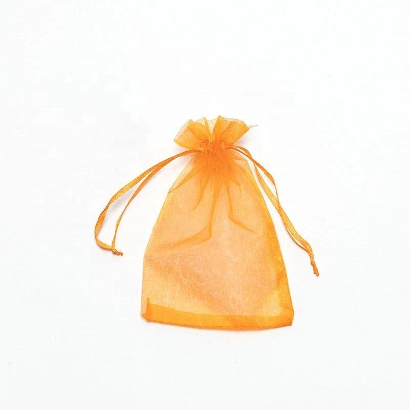 Black Organza Drawstring Pouch — image 6