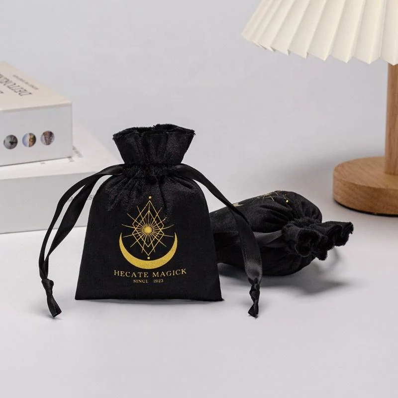 Velvet Drawstring Pouch — image 2