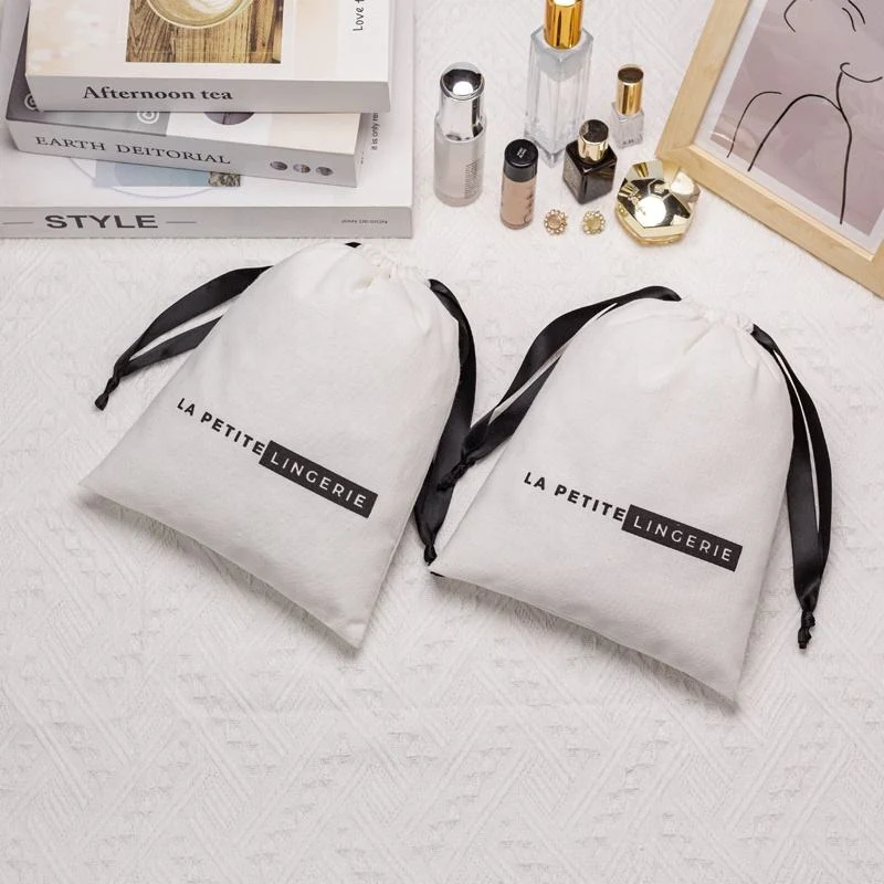 Cotton Drawstring Pouch — image 3