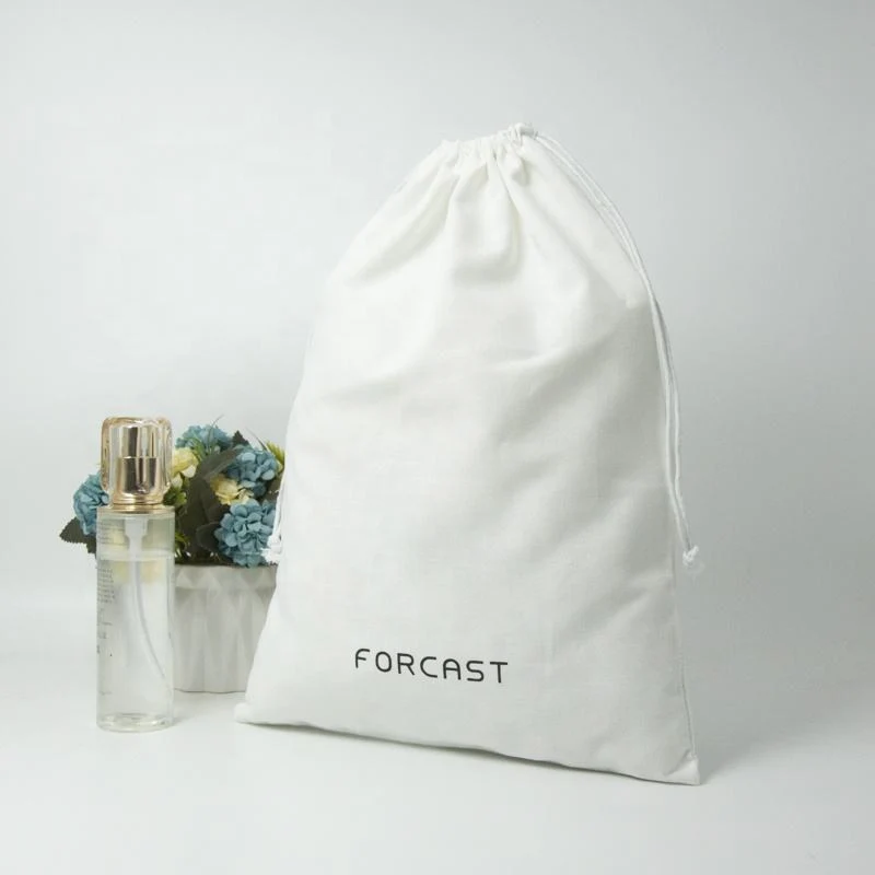 Textured Fabric Drawstring Pouch — image 2