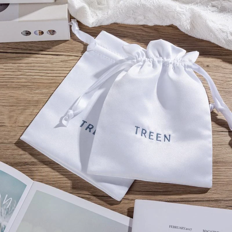 Satin Drawstring Pouch — image 6