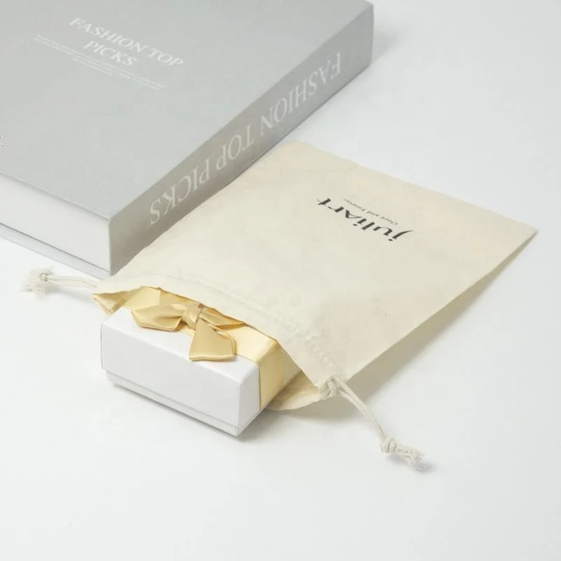 Cotton Drawstring Pouch — image 4