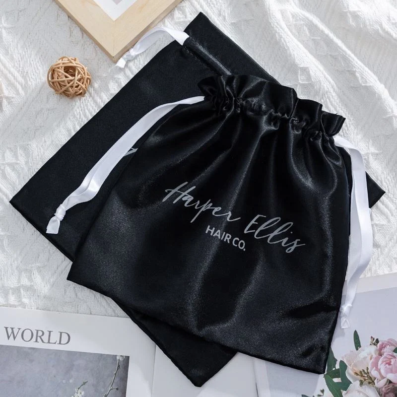 Satin Drawstring Pouch — image 2