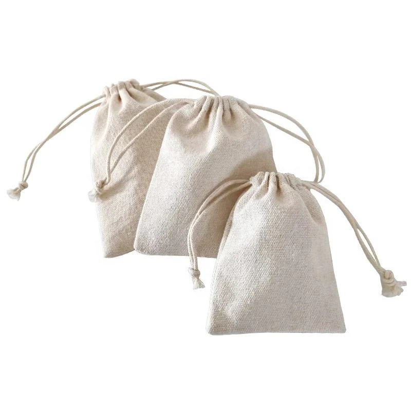 Cotton Drawstring Pouch — image 3