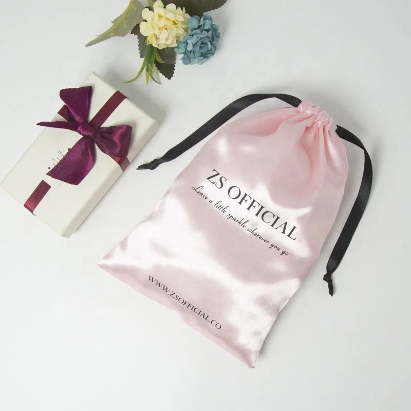 Satin Drawstring Pouch — image 3
