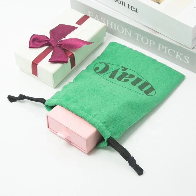 Microfiber Drawstring Pouch — image 4