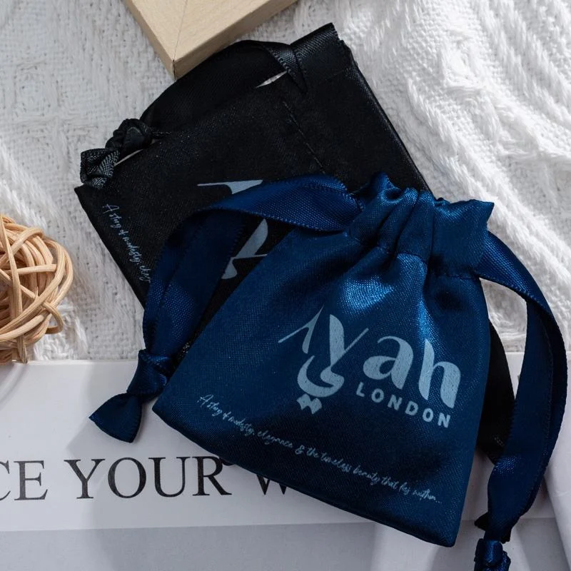 Satin Drawstring Pouch — image 2