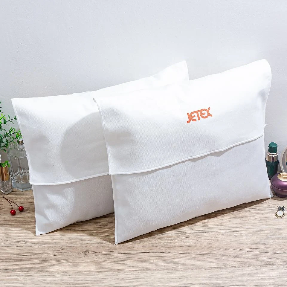 White Fabric Envelope Pouch — image 2