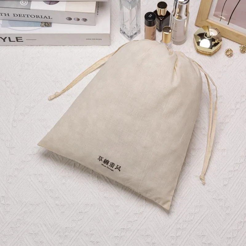 Cotton Drawstring Pouch — image 3
