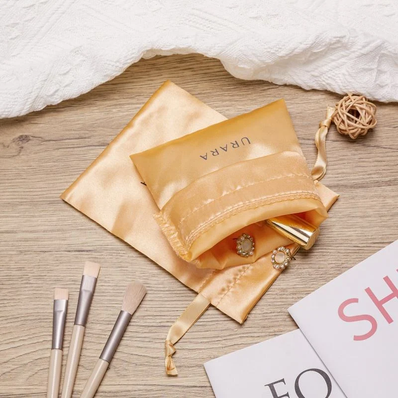 Satin Drawstring Pouch — image 5