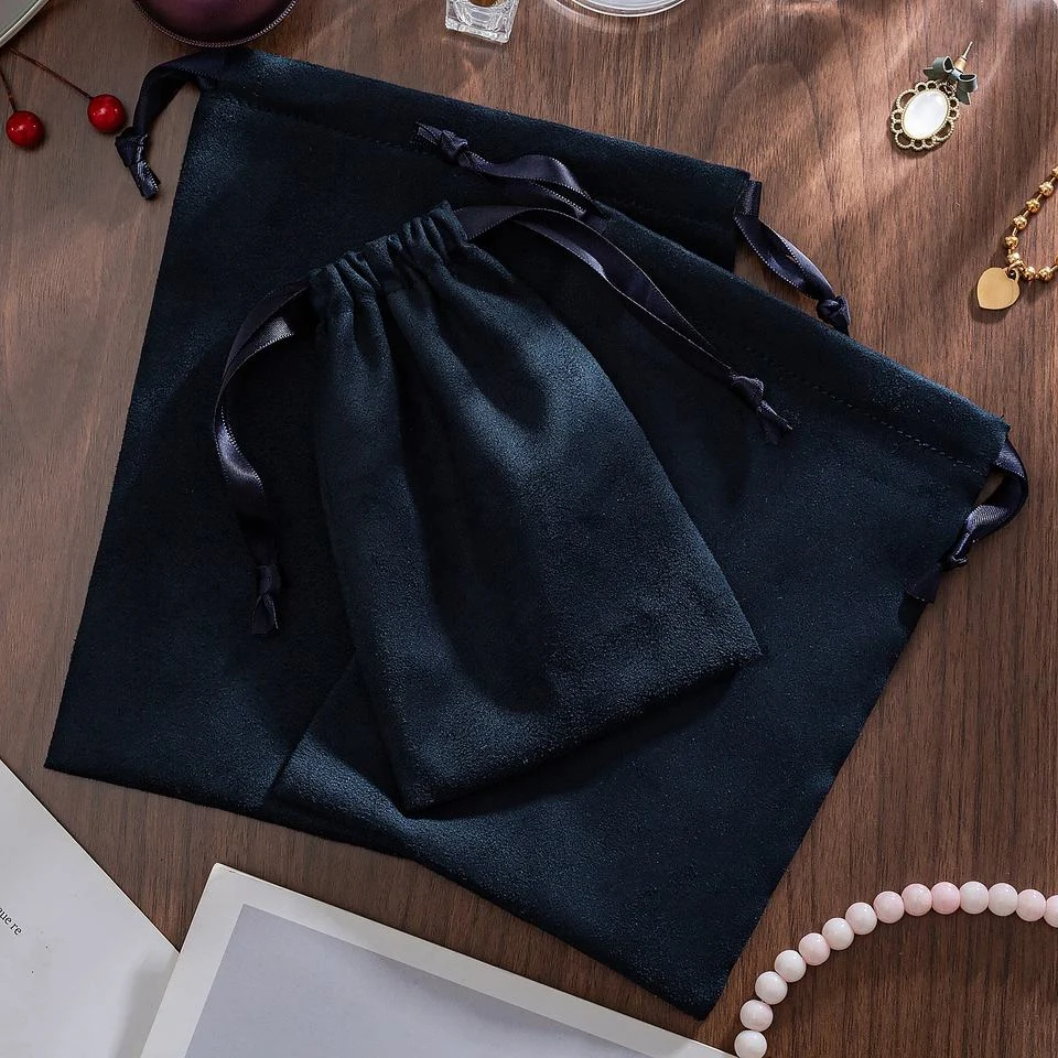 Microfiber Drawstring Pouch — image 3
