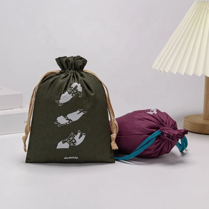 Cotton Drawstring Pouch — image 2