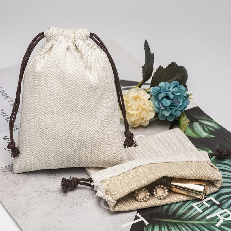 Cotton Drawstring Pouch — image 3
