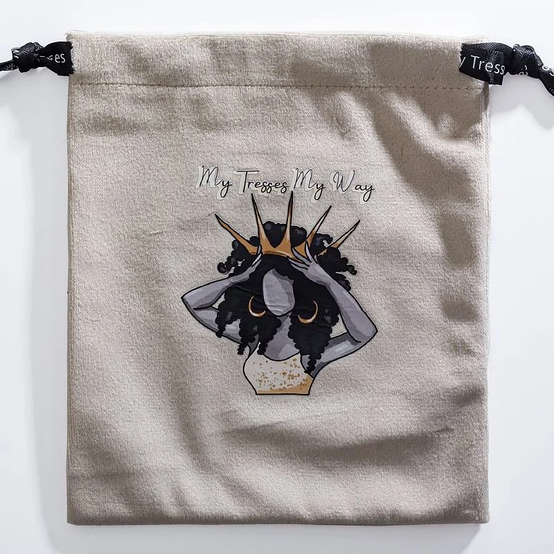 Microfiber Drawstring Pouch — image 3